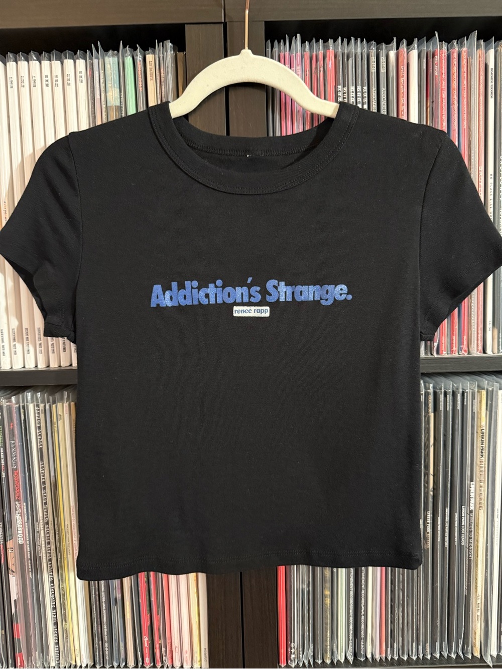 Reneé Rapp Addiction's Strange Black Graphic Tee